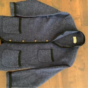 Magnolia Men's Navy Jacket with Black Accents